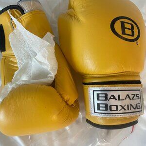 BALAZS Professional Combo Boxing Gloves - Yellow - 12 oz - NWT 🥊💛